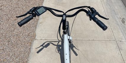 2021 Pedego Boomerang Swept Back Handlebar Padded Grips Adjustable Angle Stem