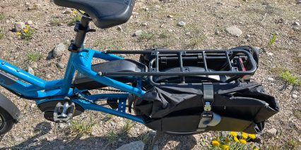 Tern Hsd P9 Midtail Cargo Rack With Pannier Bags