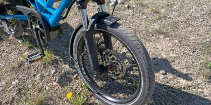 Tern Hsd P9 Sr Suntour Mobie A32 Spring Suspension Fork With Lockout And Preload Adjust