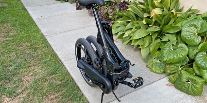 2022 Gocycle G4i Folded Side View