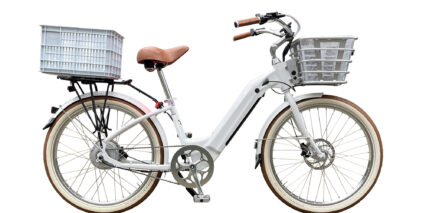 2022 Electric Bike Company Model E Stock Step Thru White