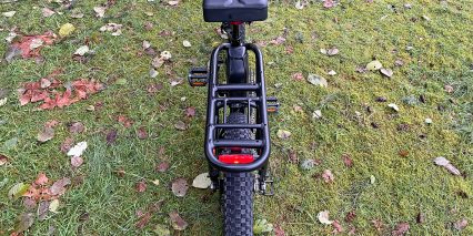 2022 Rad Power Bikes Radrunner 2 Rear Rack With Yepp Child Seat Window