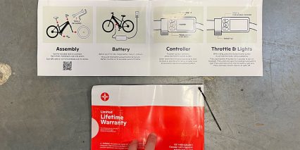 2022 Schwinn Coston Dx 27 5 Quick Start Guide Throttle Lights Instruction