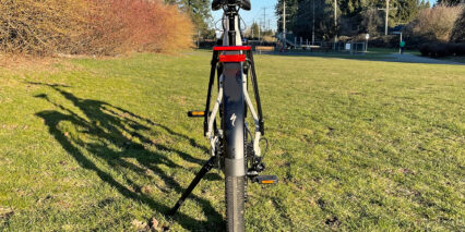 2022 Specialized Turbo Vado 4 0 Rear View Rack With Integrated Light And Drytech Fenders