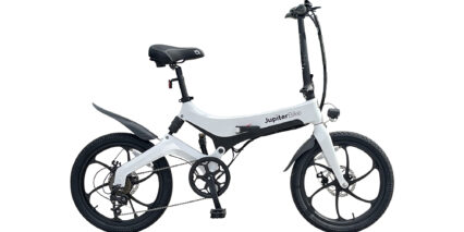 2022 Jupiterbike Discovery X7 Folding Mid Step White