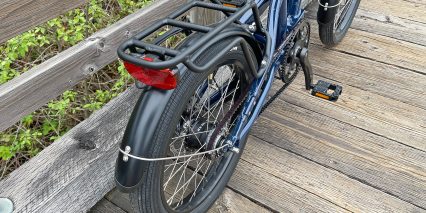 2022 Evelo Dash Plastic Fenders Custom Rear Rack