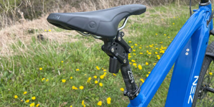 2022 Zen Samurai Ergon Saddle Custom Suspension Seat Post