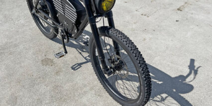 2022 Vintage Electric 72 Volt Scrambler Custom Inverted Suspension Fork 60mm Travel 20mm Thru Axle