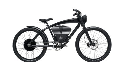 2022 Vintage Electric 72 Volt Scrambler High Step Black